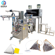 JB-180CS Fully Automatic Qualitative Filter Paper Inner and Outer Nylon Pouch Pyramid Triangle Small Tea Bag Packing Machine